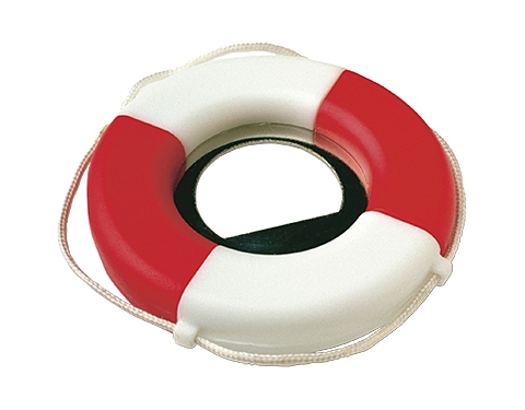Buoy Bottle Openers - White/Red