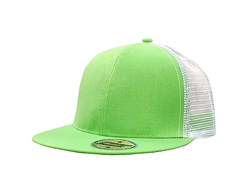 Accokeek Premium American Twill Mesh Caps - Light Green