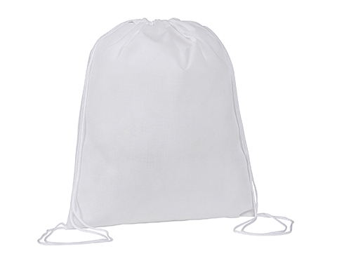 Rainham Drawstring Bags - White