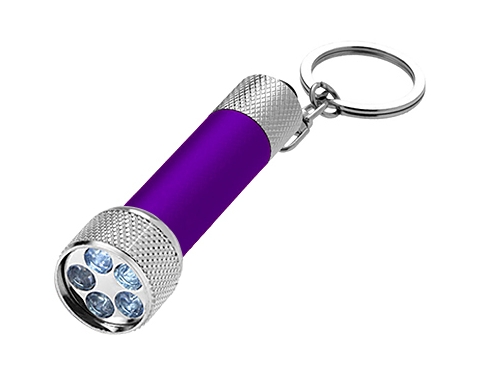 Sagittarius LED Keyring Torches - Purple
