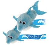 Large Dolphin Logo Bug
