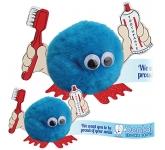 Toothbrush & Paste Handholder Logo Bug