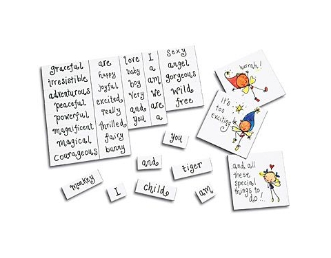 A4 Magnetic Word Games - White