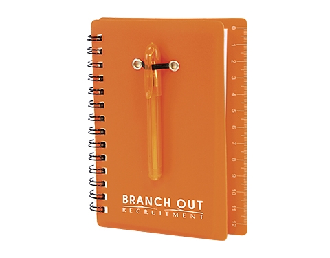 Somerset Notebook & Pen Combo Organisers - Orange