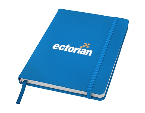 A5 Spectrum Soft Feel Notebooks - Light Blue
