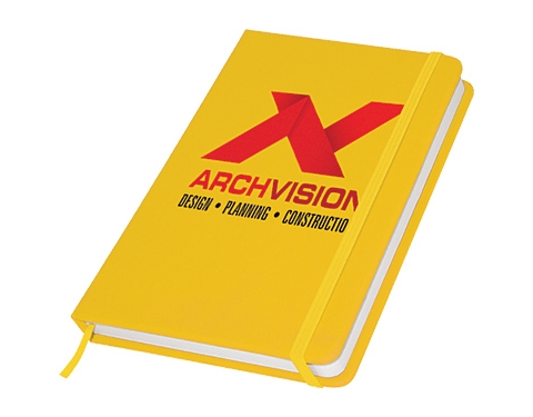 Shine A6 Soft Feel Notebooks Yellow