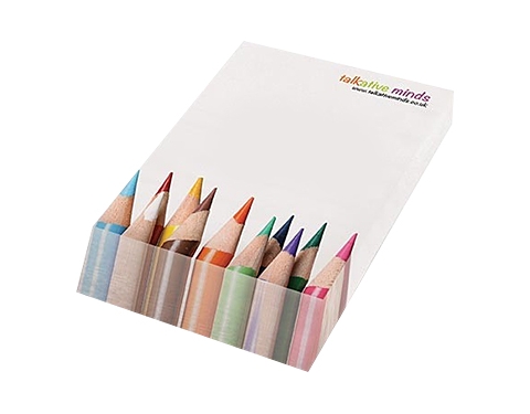 A6 Wedge Notepads - White