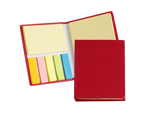 Evolution Index Flags & Sticky Note Pad Sets - Red
