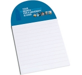 Arch Shaped Magnetic Notepad