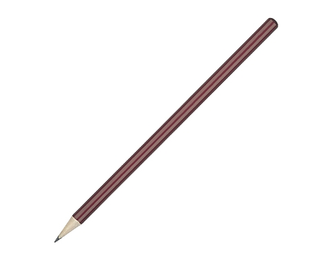 Hibernia Domed Pencils - Burgundy