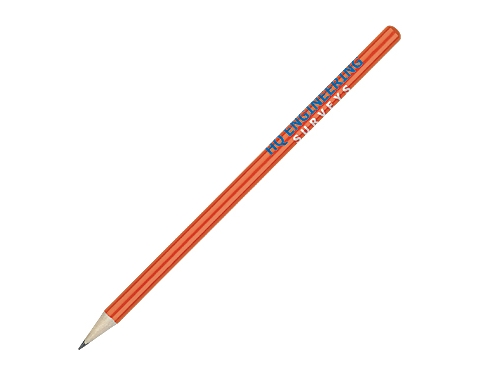 Hibernia Domed Pencils - Orange