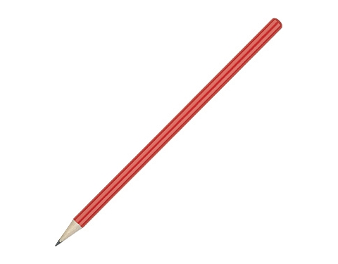 Hibernia Domed Pencils - Red