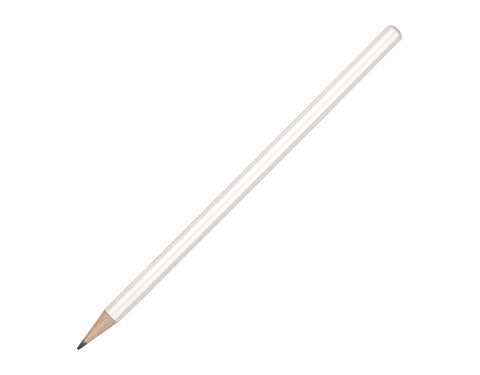 Hibernia Domed Pencils - White