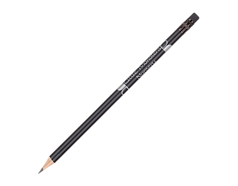 Shadow Pencils With Eraser - Black