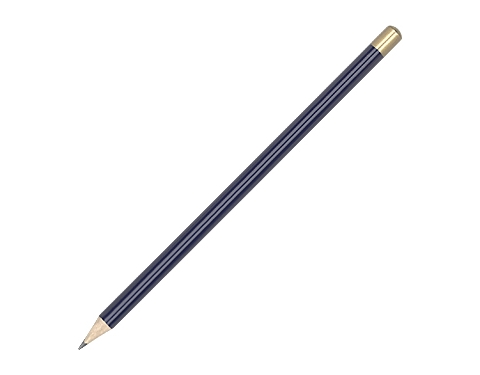 Triside Pencils - Blue / Gold