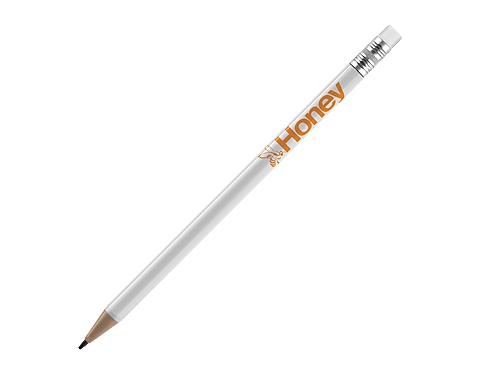 Auto Tip Mechanical Pencils - White