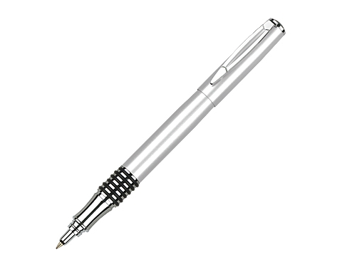 Ambassador Metal Rollerball Pens - Silver
