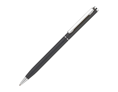 Cheviot Argent Slimline Metal Pens - Black