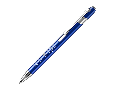 Clifton Metal Pens - Royal Blue
