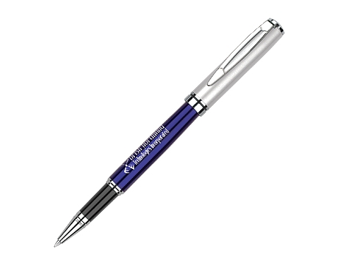 Consul Metal Rollerball Pens - Navy Blue
