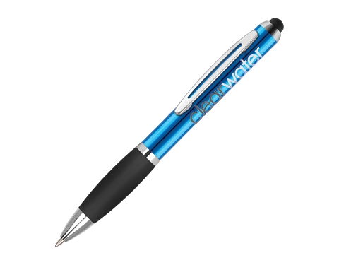 Contour Metal Stylus Plus Pens - Sapphire Blue