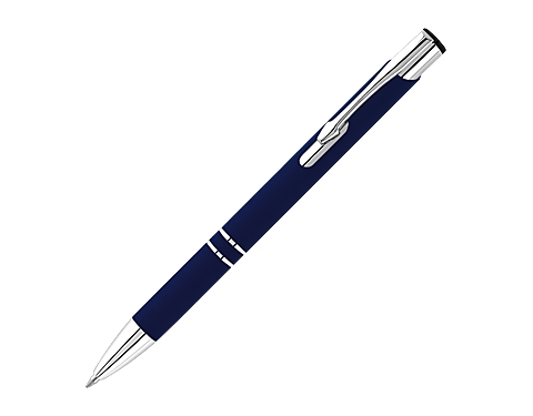 Electra Classic Corporate Soft Metal Pens - Navy Blue
