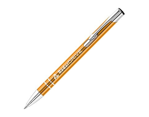 Electra Metal Pens - Orange