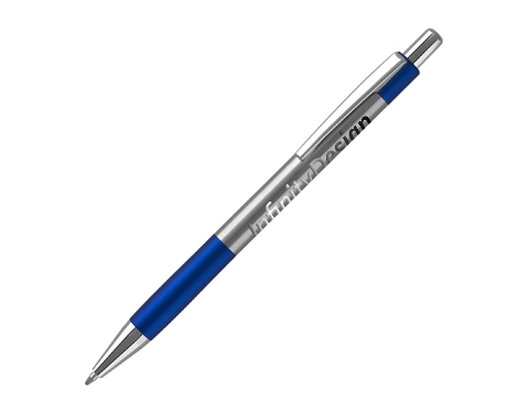 Foyle Slimline Metal Pens - Royal Blue