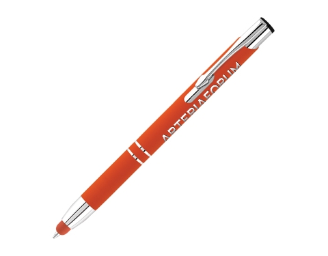 Electra Classic Soft Touch Metal Pens - Orange