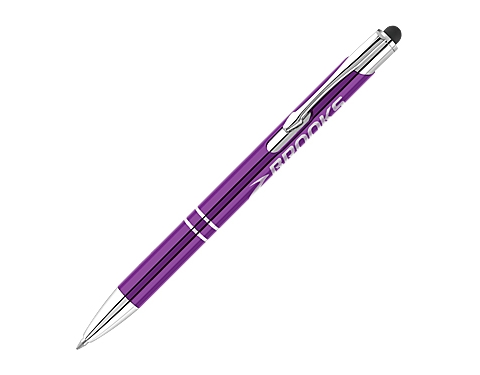 Electra Classic Stylus Metal Pens - Purple