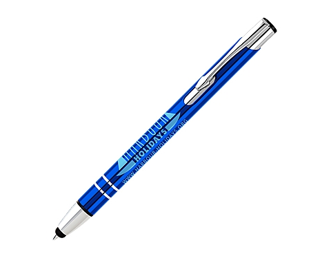 Electra Touch Metal Pens - Royal Blue