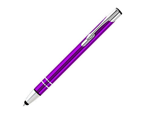 Electra Touch Metal Pens - Purple