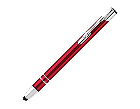 Electra Touch Metal Pens - Red