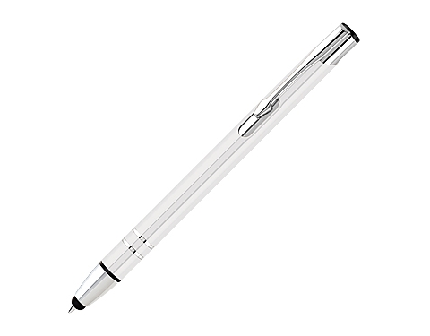 Electra Touch Metal Pens - White
