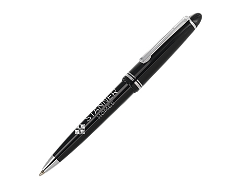 Alpine Chrome Pens - Black