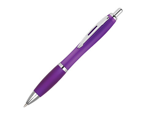 Printed Contour Frost Pens - Purple