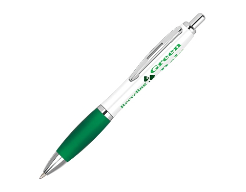 Contour Recycled Pens - Green