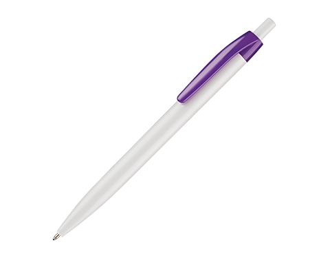 Promotional SuperSaver Click Budget Pen - Purple