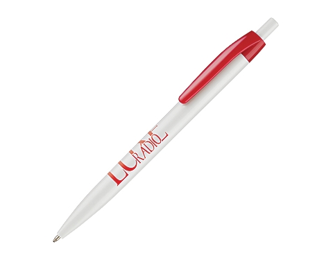 Promotional SuperSaver Click Budget Pen - Red