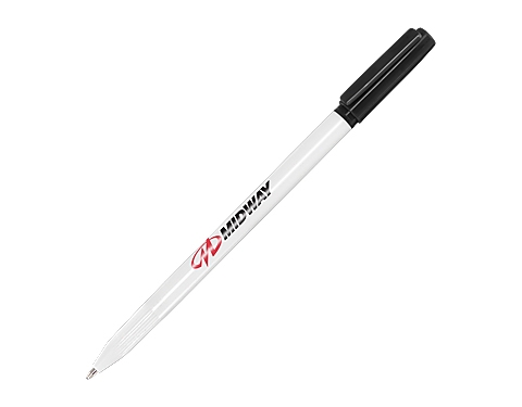 Topstick Pens - White/Black