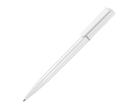 Branded Value Twist Pens - White