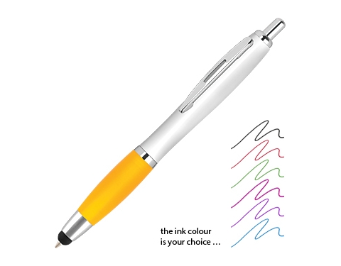 Contour Digital Touch Stylus Pens - Yellow