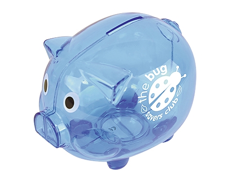 Super Saver Piggy Banks - Blue