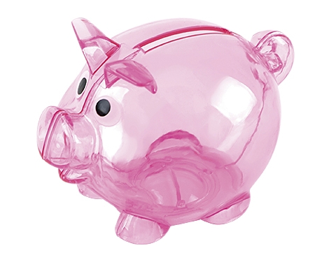 Piglet Mini Piggy Banks - Pink