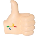 Thumbs Up Left Stress Toy