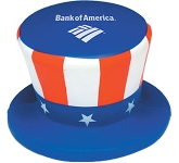 Uncle Sam Top Hat Stress Toy