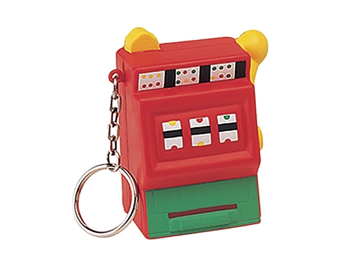 Slot Machine Keyring Stress Toys - Multi-Coloured