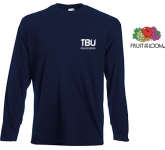 Bespoke branded Fruit Of The Loom Long Sleeved Value Weight T-Shirts - in many colours