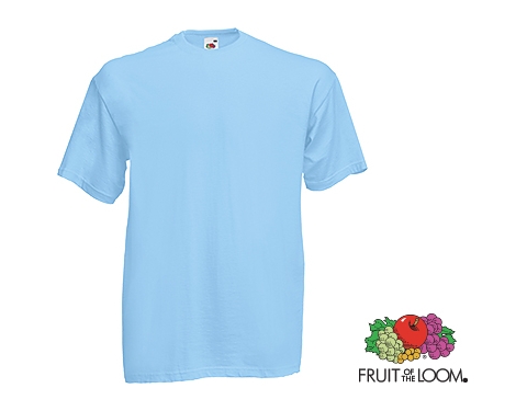 Fruit Of The Loom Value Weight T-Shirts - Sky Blue