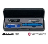 Maglite Solitaire & Victorinox Classic SD Set